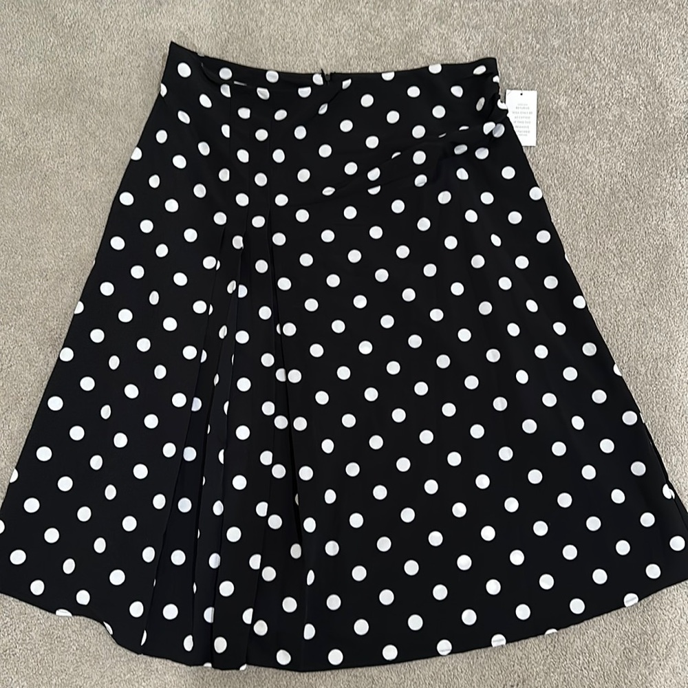 Polka dot skirt